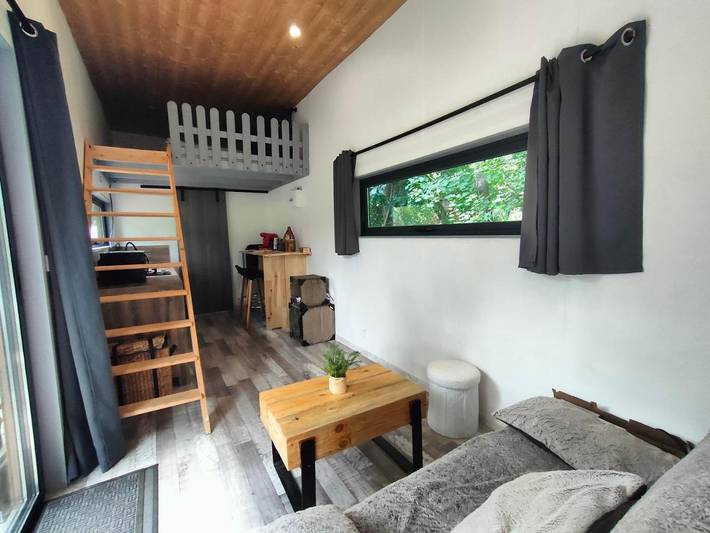 Camping pour 4 personnes, avec vue