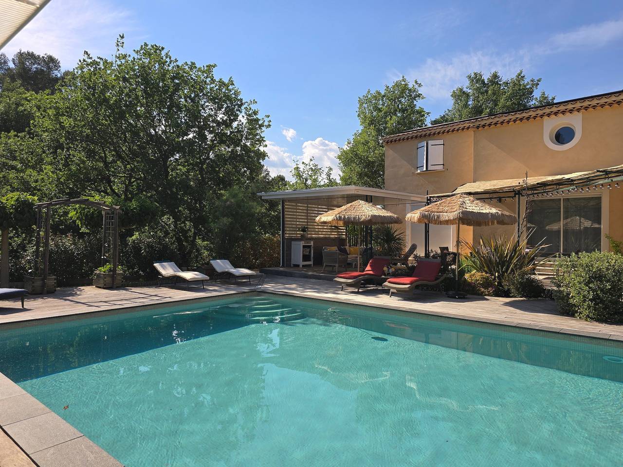 Villa « Superbe Avec Piscine » avec piscine privée, Wi-Fi et climatisation in Bras, Région de Brignoles