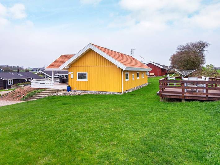 Ferienhaus für 6 Personen, mit Whirlpool und Terrasse sowie Garten und Sauna in Nordborg - 3