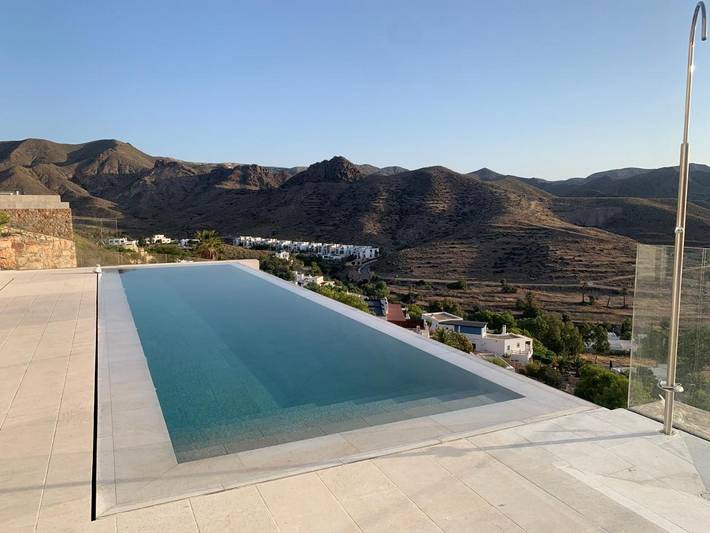 Chalet para 12 personas, con piscina además de terraza y vistas en Cabo de Gata - 4