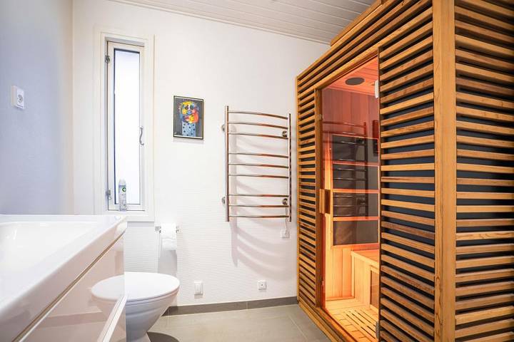 Fantastische Lage zwischen Dünen, Nordsee und Infrarotsauna – Ørnevej 10 in Henne, Région de Varde