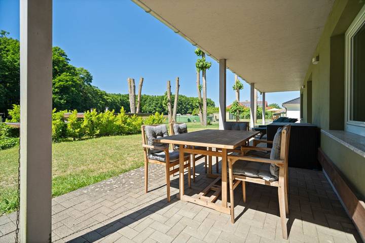 Ferienhaus „Träumerei“ mit eigener Erdsauna, großzügigem Garten und Kamin in Alt Schwerin, Plauer See