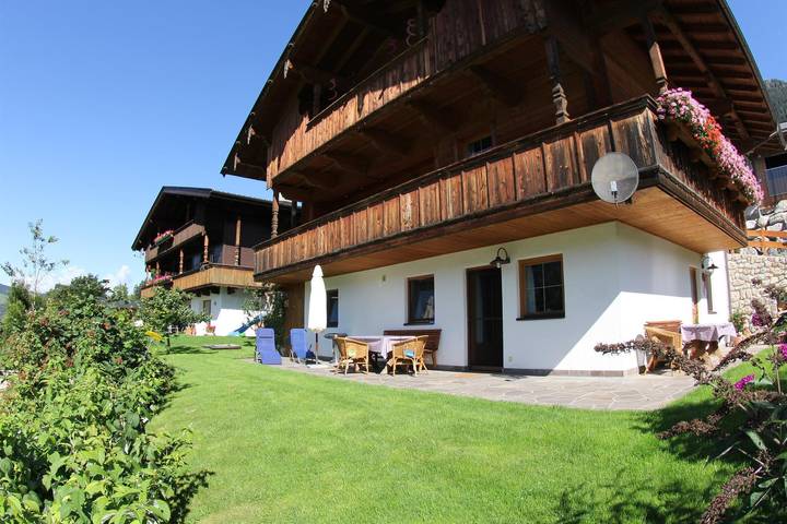 Appartement voor 4 personen, met terras en tuin in Alpbach