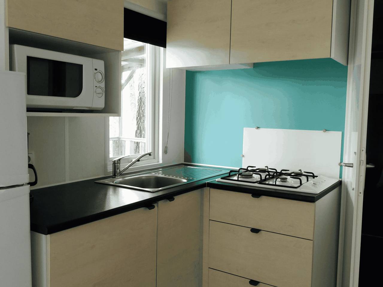 Mobil home para 8 con terraza en Villecroze in Villecroze, Region de Draguignan