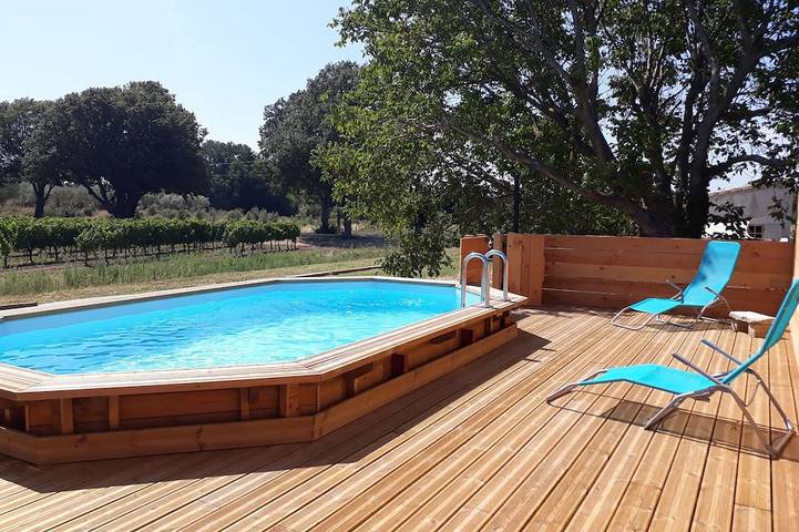 Location de vacances pour 4 personnes, avec Terrasse et Jardin à Chamaret
