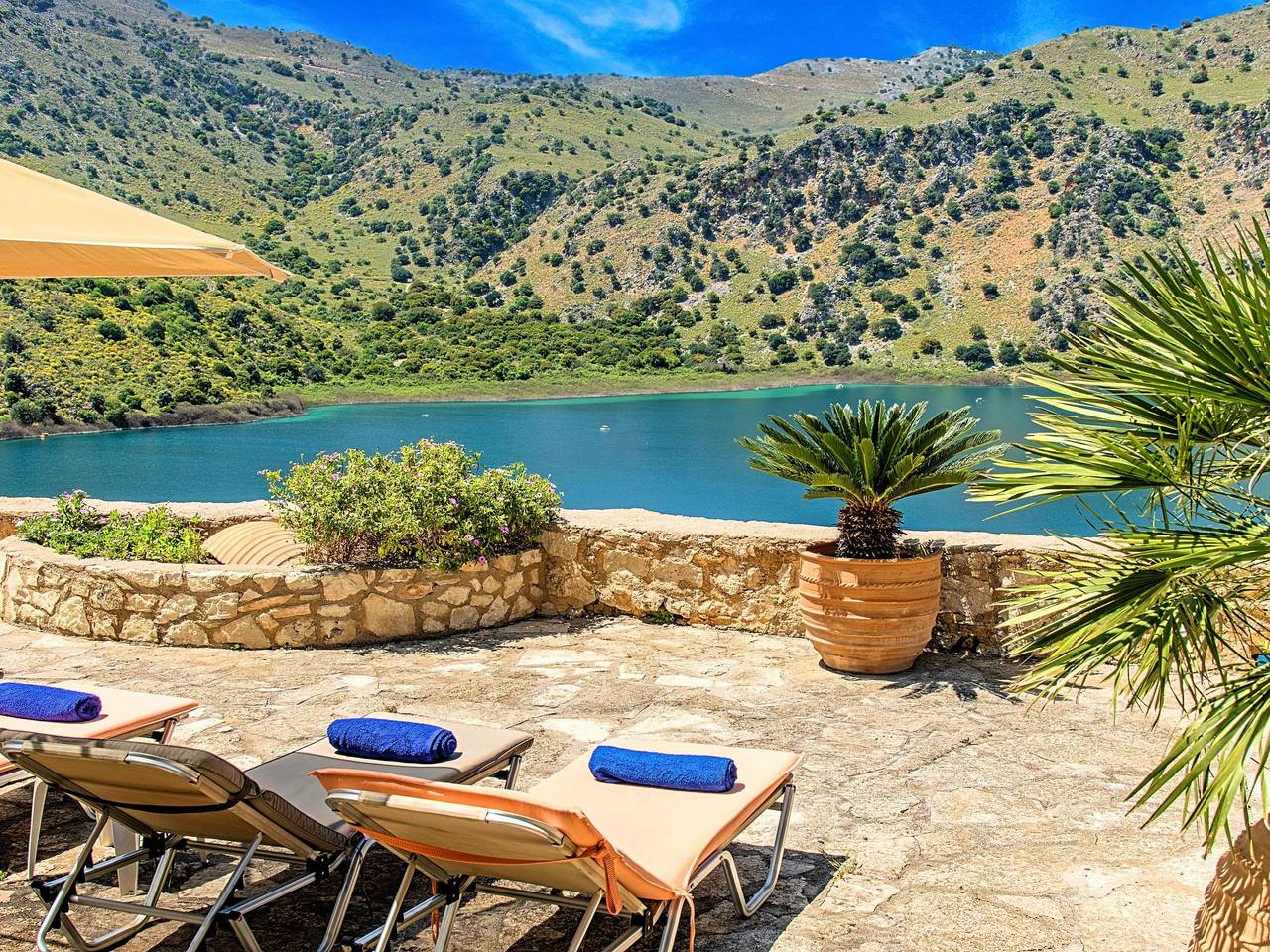 Ferienvilla "Du Lac Omega" mit privatem Pool in Chania und Umgebung