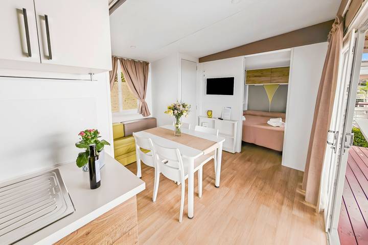Camping für 4 Personen, mit Meerblick und Terrasse in Süditalien - 4