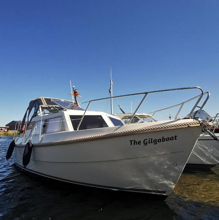 Boot für 2 Personen, mit Ausblick in Lolland-Falster