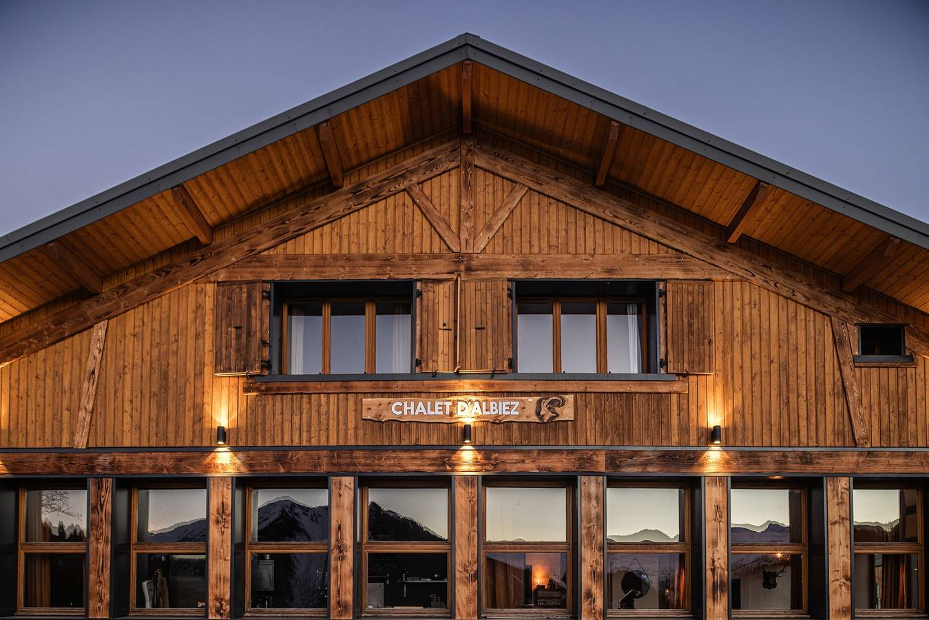 Chalet d’Albiez: vistas de 360° a las montañas y terraza panorámica in Col du Mollard, Albiez-Montrond