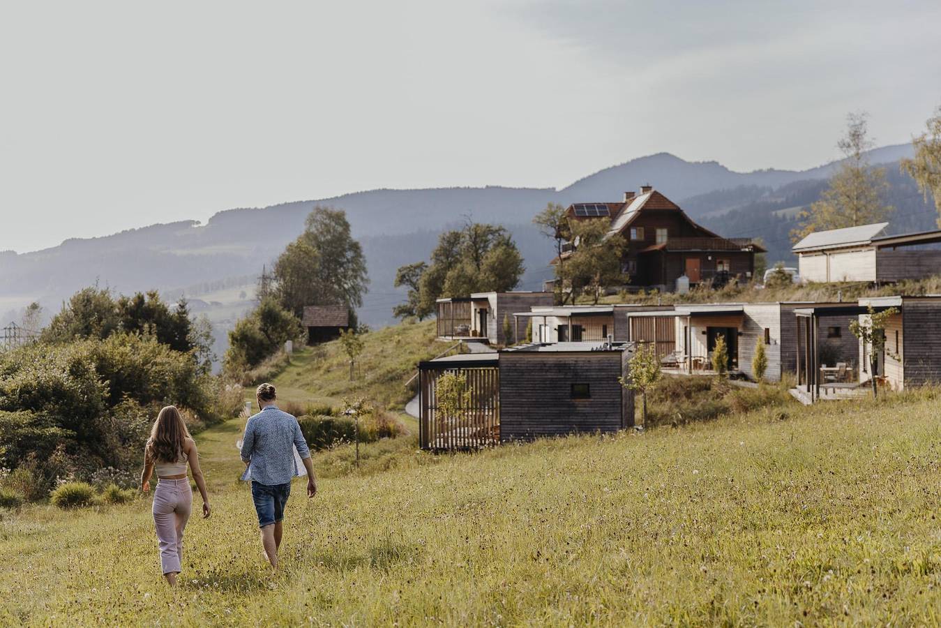 Wiesenquartier in Langenwang (Österreich), Hochsteiermark