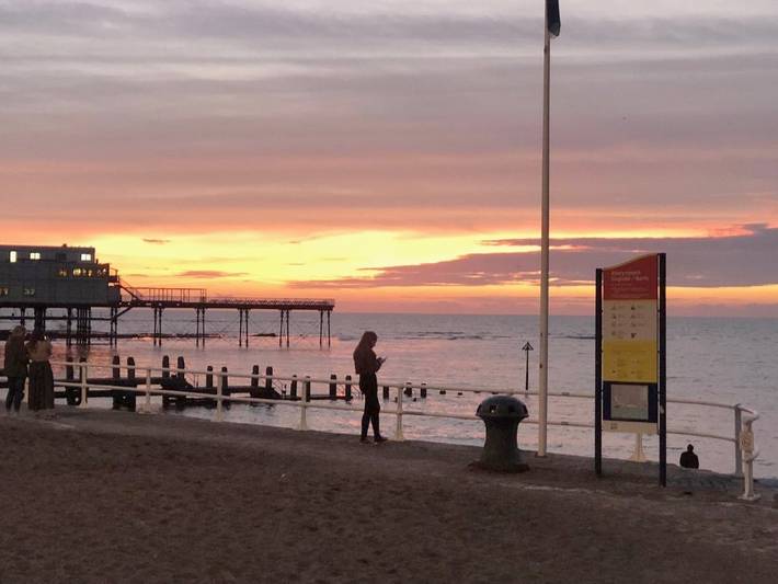 Apartment for 2 people, with view in Aberystwyth