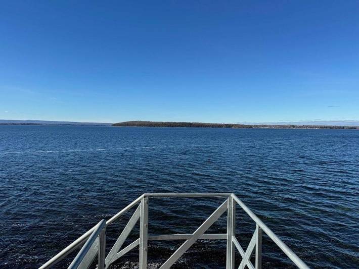 Vakantiehuis voor 4 personen, with uitzicht op het meer and sauna as well as tuin and uitzicht in Vermont