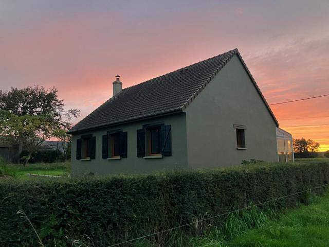 Maison de vacances pour 5 personnes, avec Terrasse ainsi que Jardin et Vue