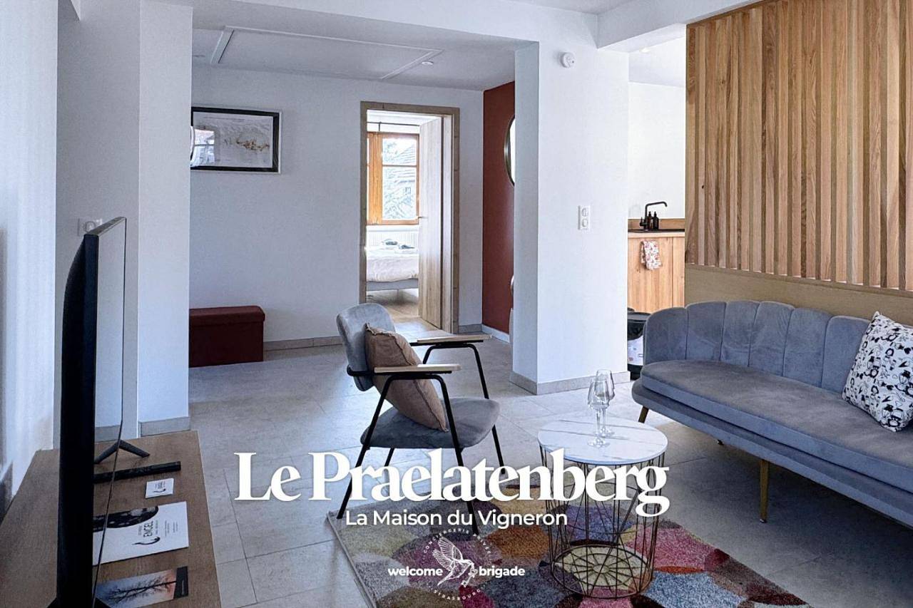 Appartement entier, Le Praelatenberg - La Maison des Vignerons in Orschwiller, Région de Sélestat-Erstein