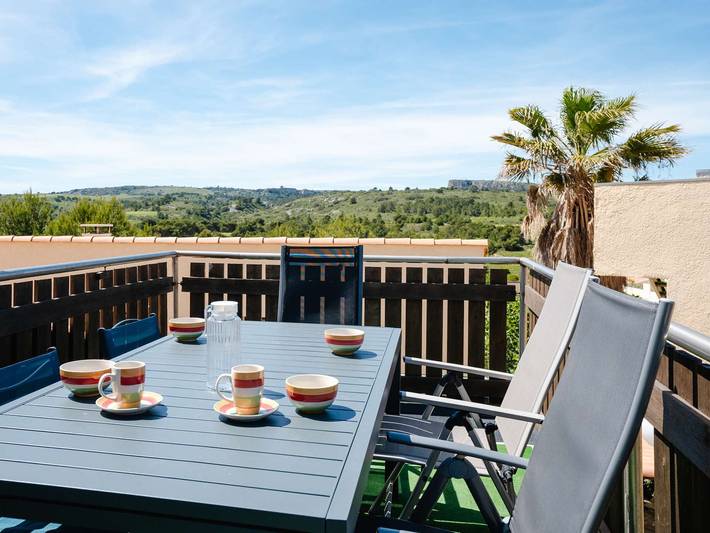 Villa pour 6 personnes, avec Terrasse et Piscine