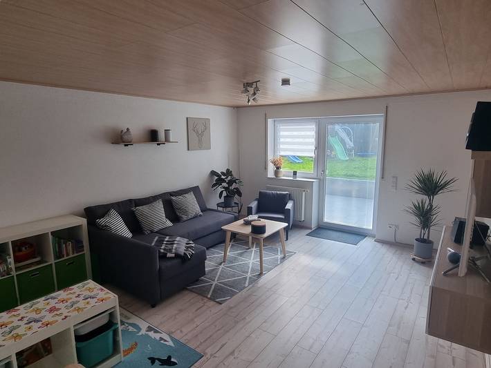 Ferienwohnung für 4 Personen, mit Garten, kinderfreundlich