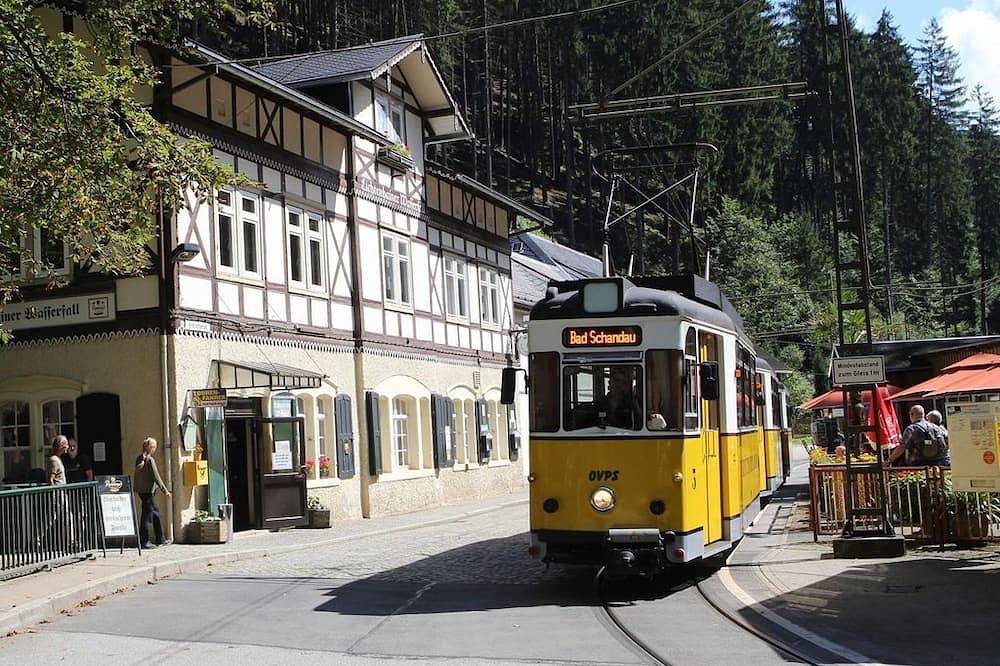 Lichtenhainer Wasserfall - Doppelzimmer, Dusche, Wc in Kirnitzschtal, Sebnitz