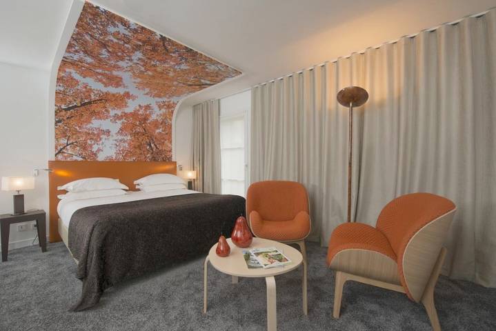 Hôtel pour 2 personnes, avec piscine ainsi que jardin et vue à Juvigny-sous-Andaine - 4