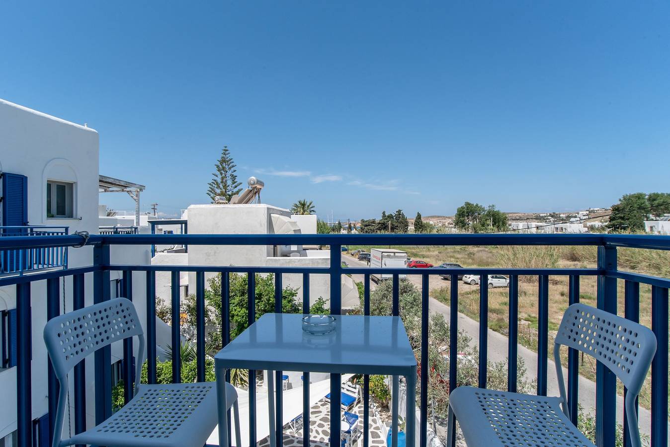 Monolocale intero, Monolocale 'Livadia Seaside Studios 12' con terrazza condivisa, Wi-Fi e aria condizionata in Paroikia, Paros