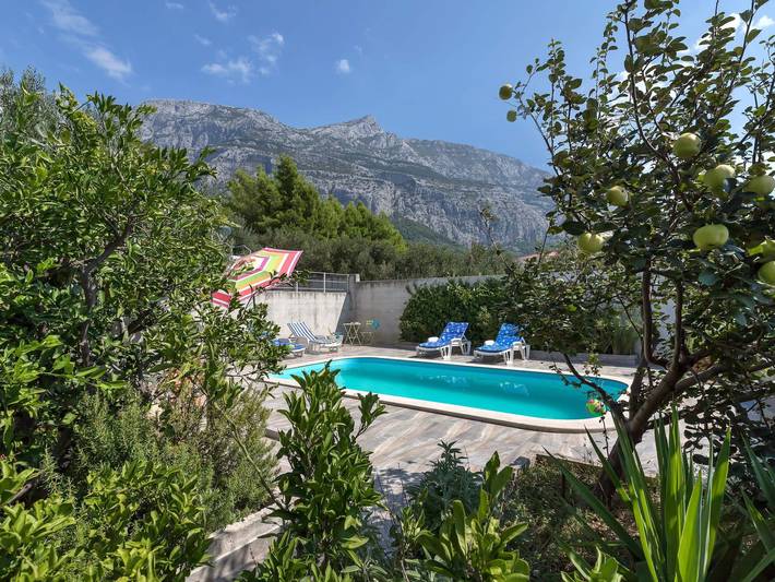 Ganze Wohnung, Wohnung in Zelenka mit Gemeinschaftspool in Makarska, Makarska Riviera