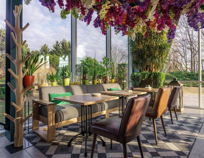 Hôtel pour 4 personnes, avec jardin et vue