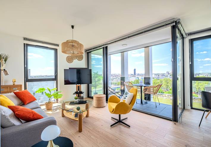 Appartement de vacances pour 4 personnes, avec Balcon