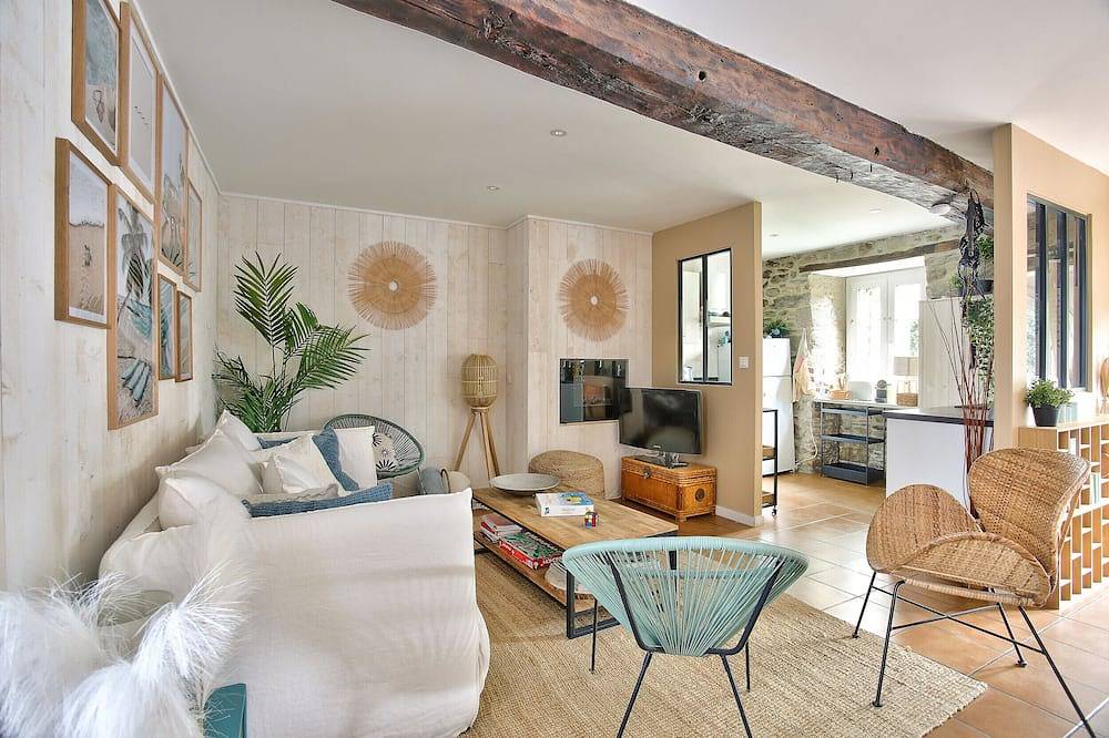 Magnífica casa para 6, a 400 metros de la playa in Saint-Suliac, Región de Saint-Malo