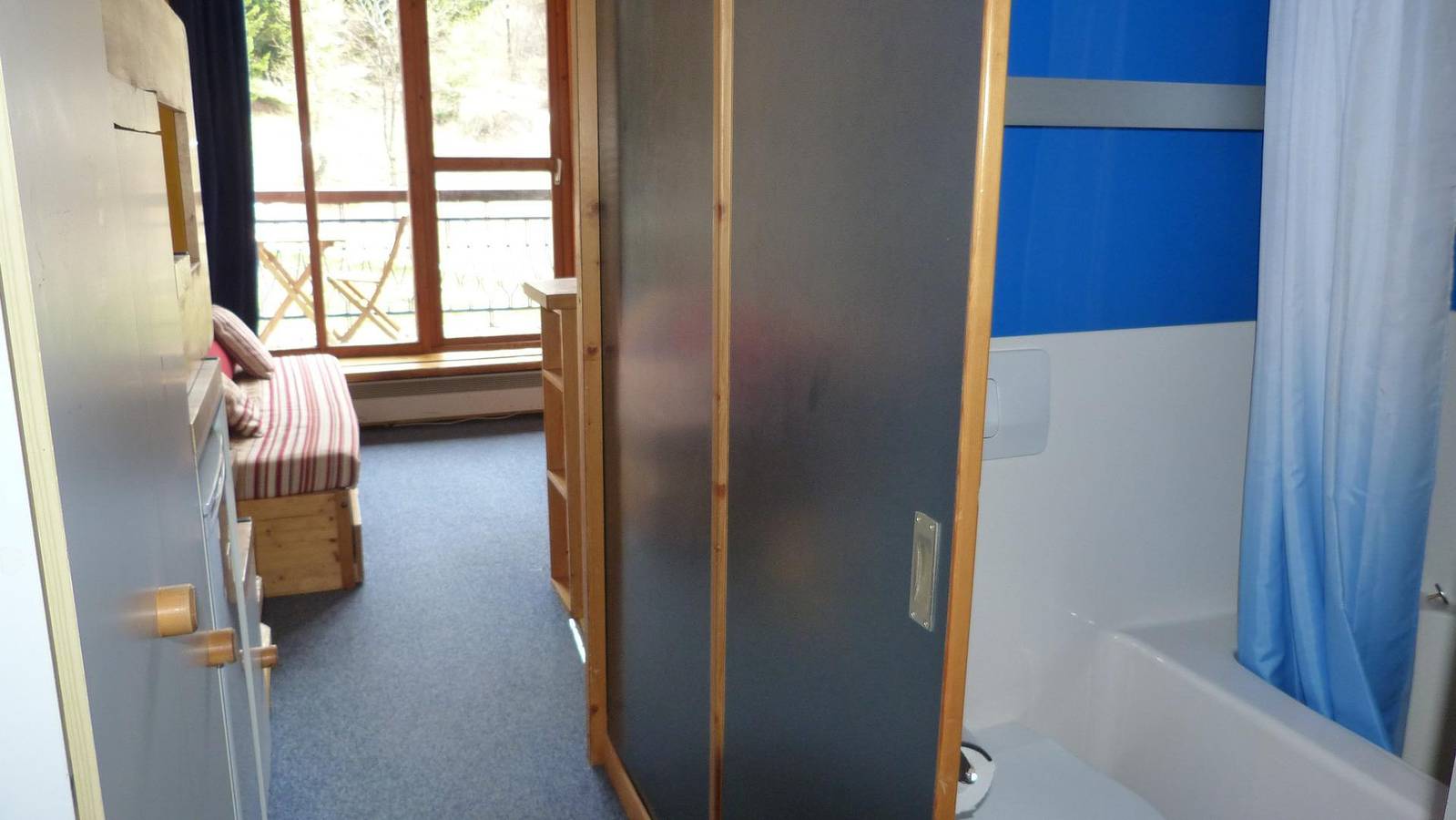 Studio entier, Résidence l'Aiguille Grive Bât Ii - Studio mezzanine 5 personnes (205) in Arc 1800, Bourg-Saint-Maurice