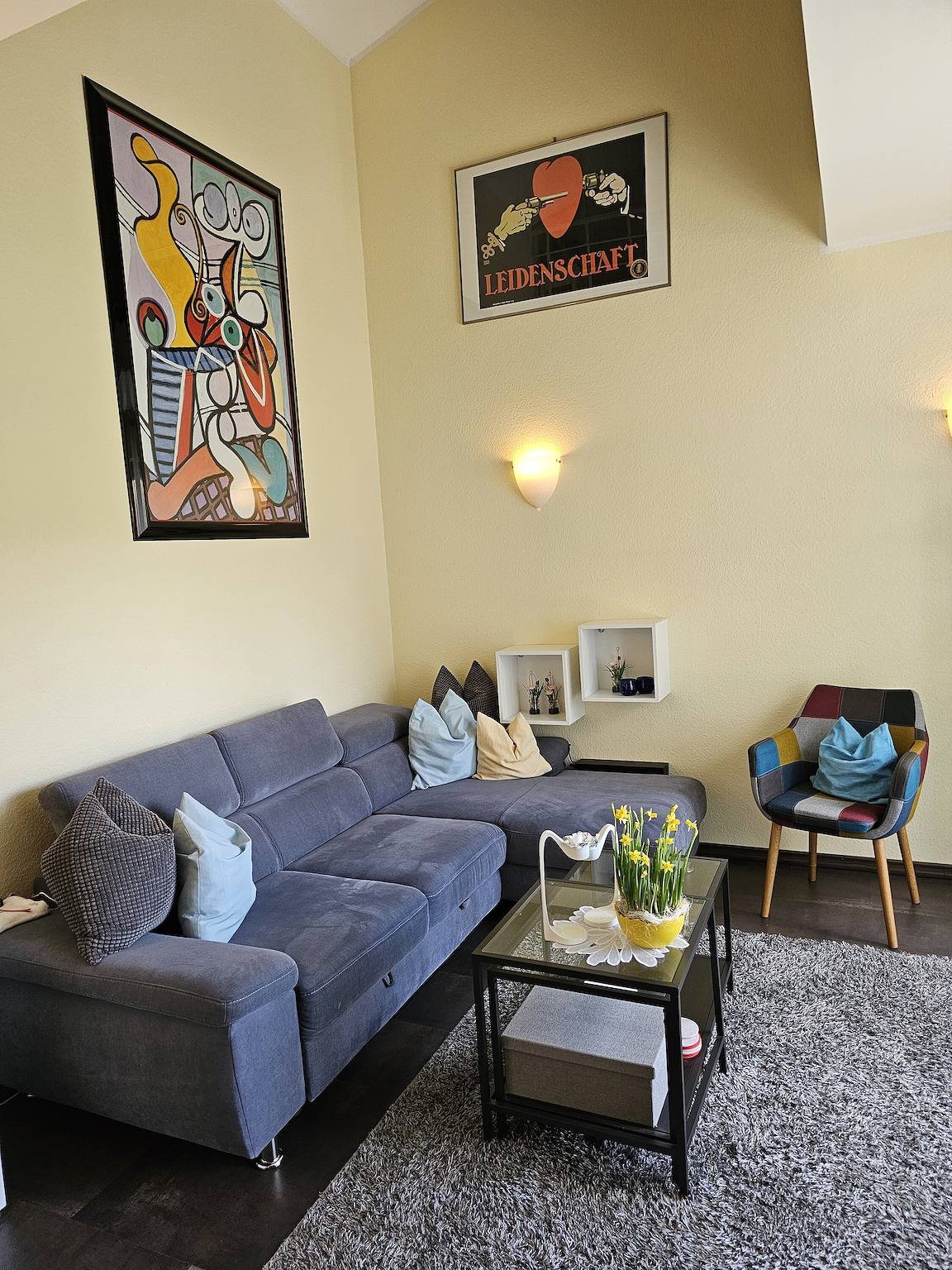 Apartment 'Am Naturpark Terra Vita' mit privatem Garten, Wlan und Klimaanlage in Hasbergen, Osnabrücker Land