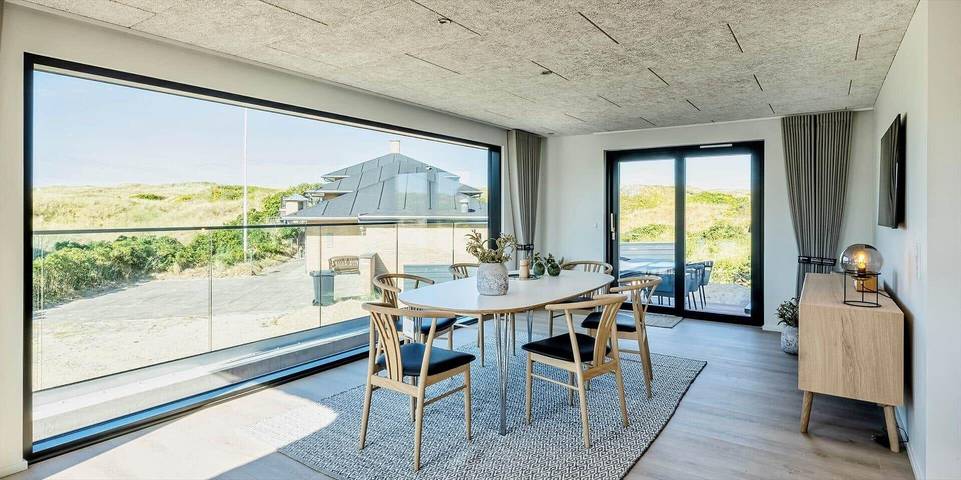Ferienhaus mit Meerblick für 8 Personen, mit Terrasse und Whirlpool in Vejers Strand - 2