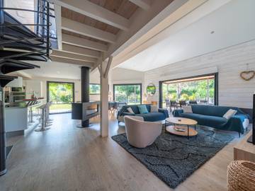 Villa pour 10 Personnes dans Biscarrosse, Côte d’Argent, Photo 3