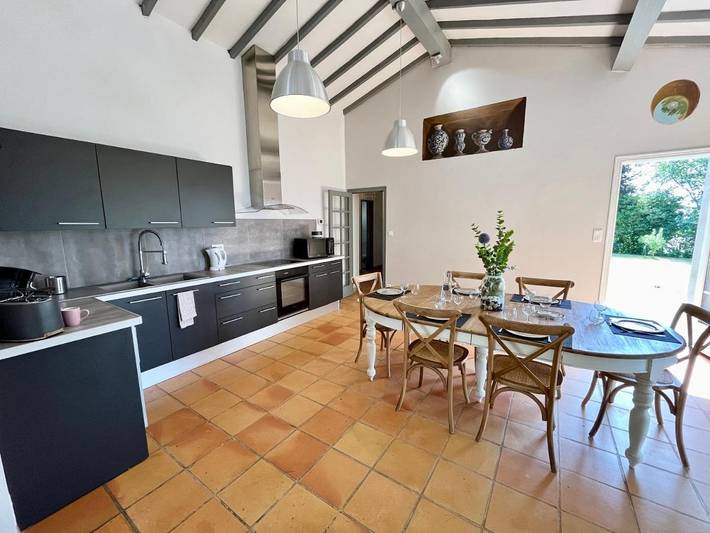Villa pour 8 personnes, avec jardin et vue dans Lauragais - 4