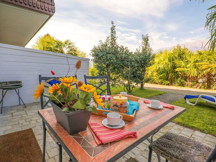 Ferienwohnung für 4 Personen, mit Garten und Ausblick, mit Haustier in Colico