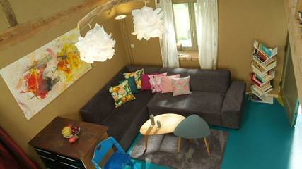 Ferienwohnung für 4 Personen, mit Sauna und Garten in Vogelsang-Warsin