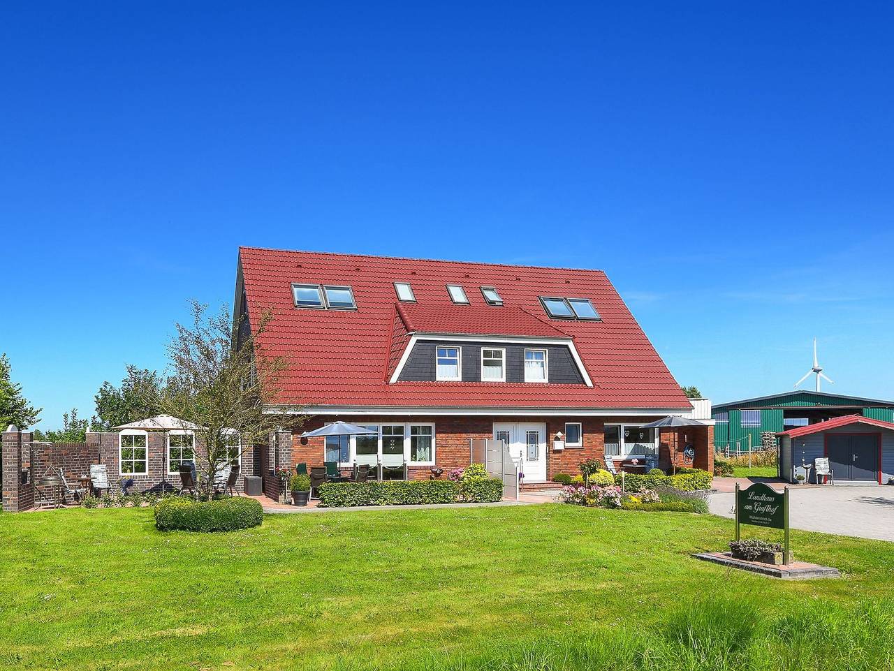 Ganze Ferienwohnung, Ferienwohnung Mühlenblick im Landhaus am Grafthof - Ferienwohnung Mühlenblick in Neuharlingersiel, Landkreis Wittmund