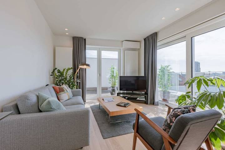 Gîte pour 3 personnes, avec balcon, adapté aux familles à Gand - 3