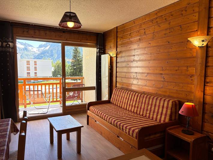 Studio pour 4 personnes, avec Balcon dans Les Deux Alpes