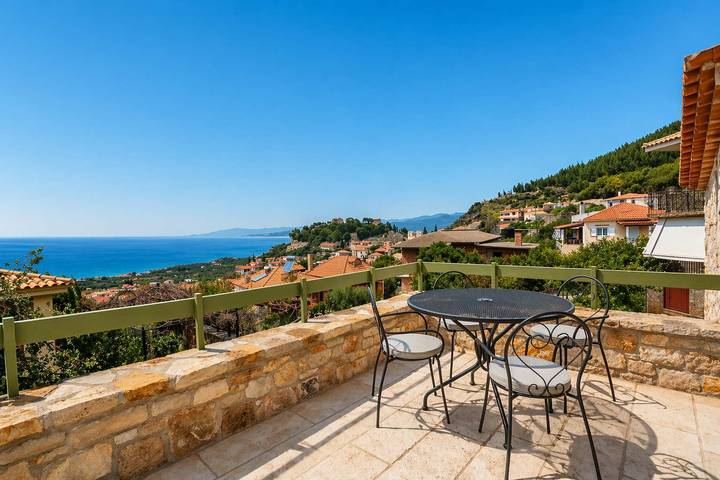 Ferienhaus für 4 Personen, mit Balkon/Terrasse