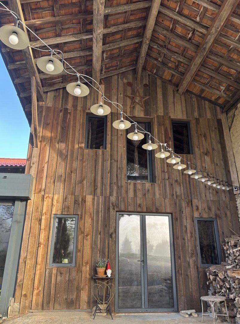 Grange d'artiste, au milieu des bois in Cazaubon, Gers