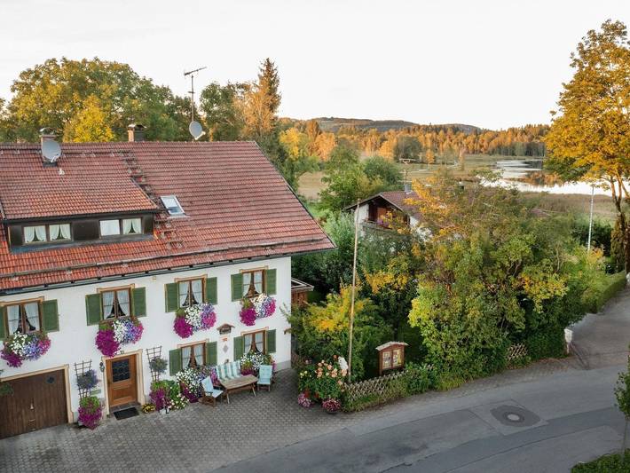 Ferienwohnung für 2 Personen, mit Garten und Balkon sowie Seeblick in Bad Bayersoien - 3