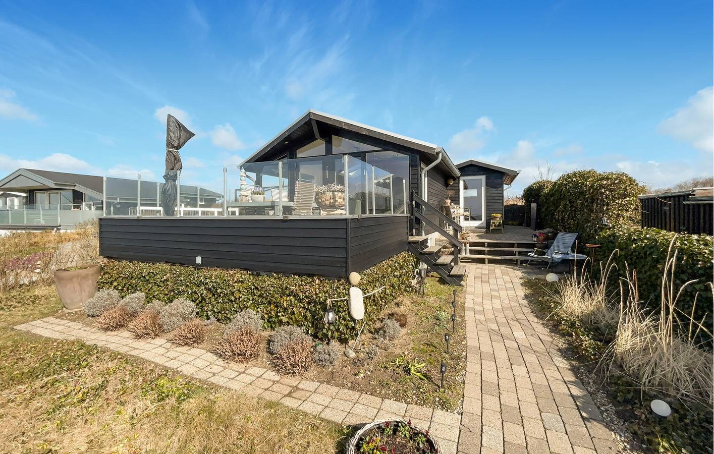 Ferienhaus für 4 Personen mit Terrasse in Sjelborg, Esbjerg