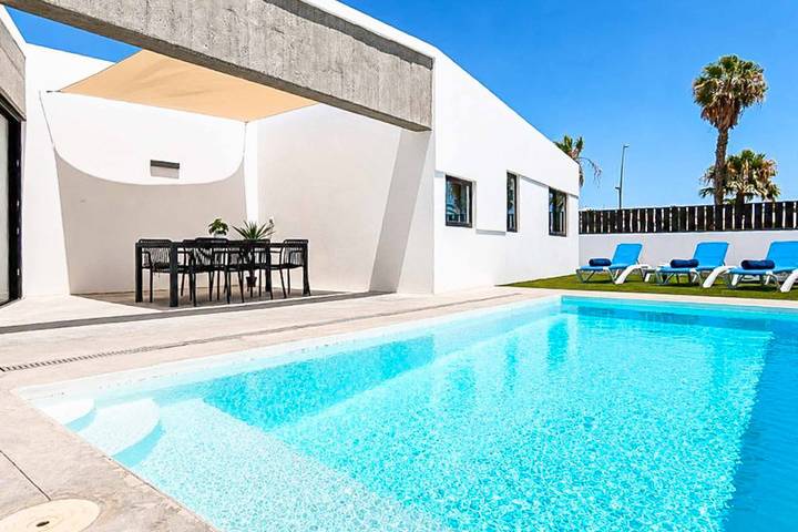 Chalet para 5 personas, con Terraza en Caleta de Fuste