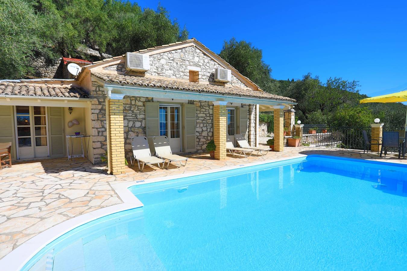 Villa Kefalaki: Superb view, private pool in Nissaki, Korfu
