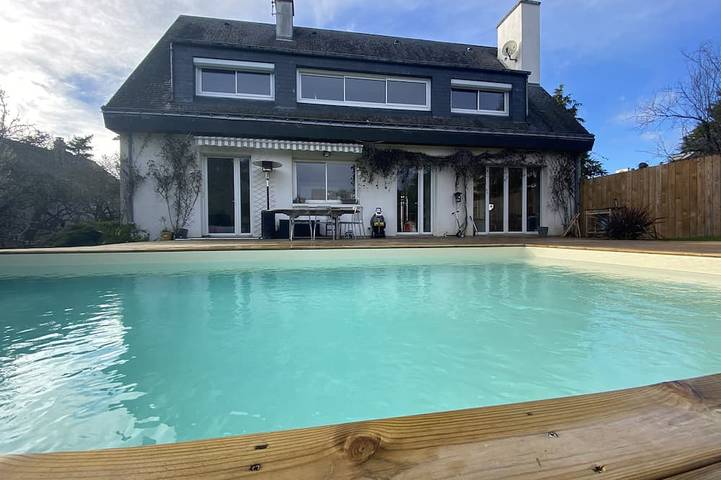 Maison de vacances pour 11 personnes, avec Terrasse et Jardin à Redon