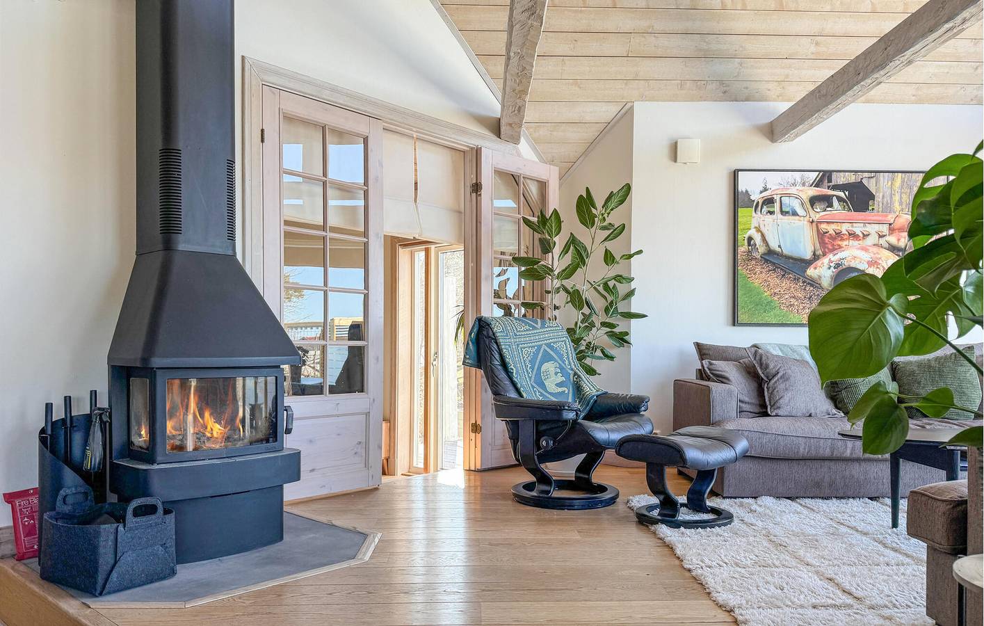 Feriehus for 7 personer med terrasse in Gotland