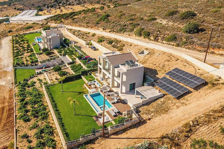 Location de vacances pour 6 personnes, avec balcon et jardin dans Falasarna - 4