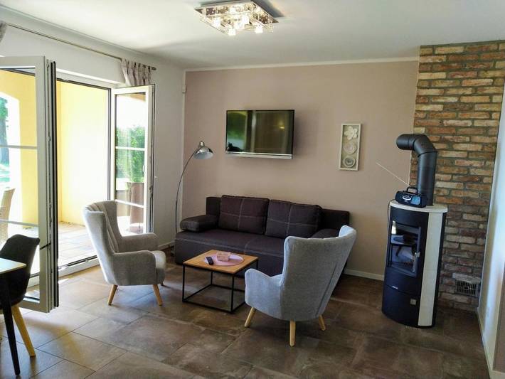 Ferienwohnung für 3 Personen, mit Garten und Seeblick sowie Ausblick in Werder - 2