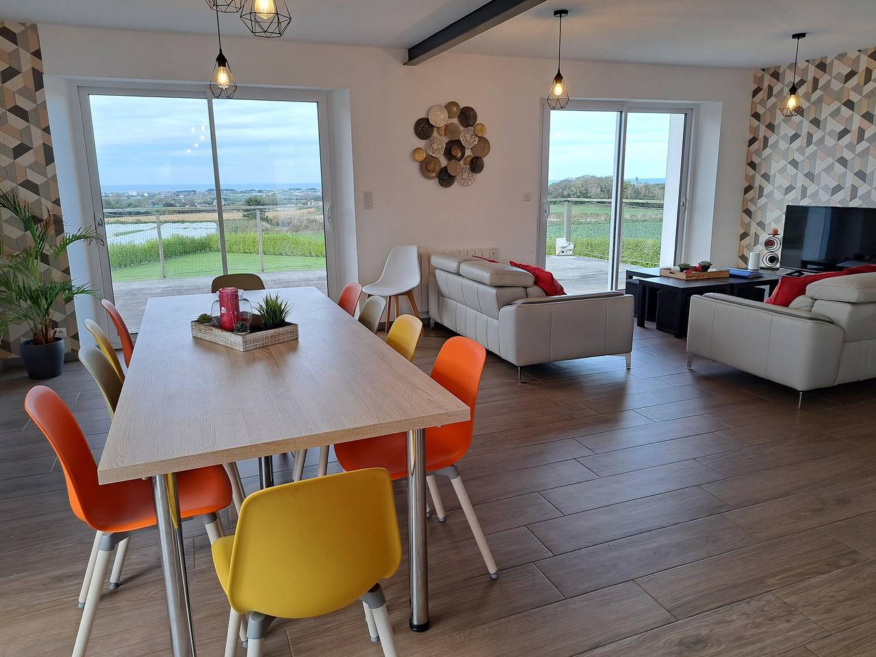 Casa en Bretaña con vistas al mar in Cléder, Ceinture Dorée