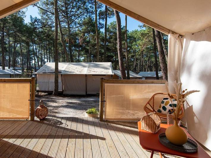 Lodge pour 4 personnes, avec Bassin pour enfant à Biscarrosse - 4