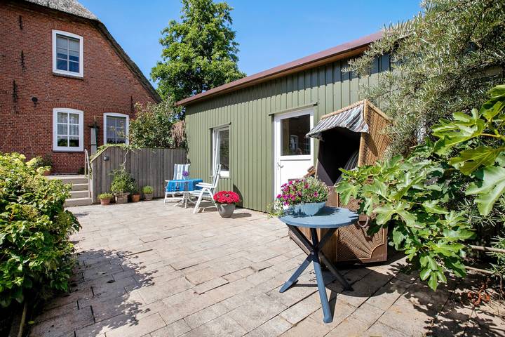 Ferienwohnung für 2 Personen, mit Garten und Sauna in Nordstrand